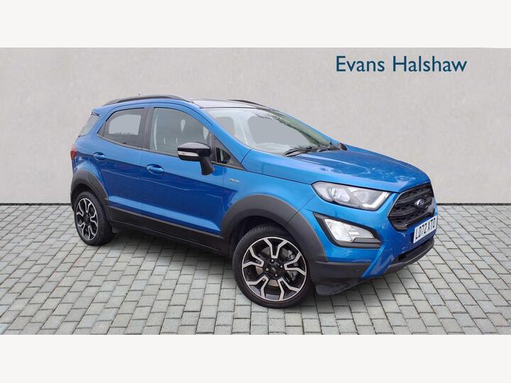 Ford ECOSPORT HATCHBACK 1.0T EcoBoost Active Euro 6 (s/s) 5dr Ford ECOSPORT HATCHBACK 1.0T EcoBoost Active Euro 6 (s/s) 5dr