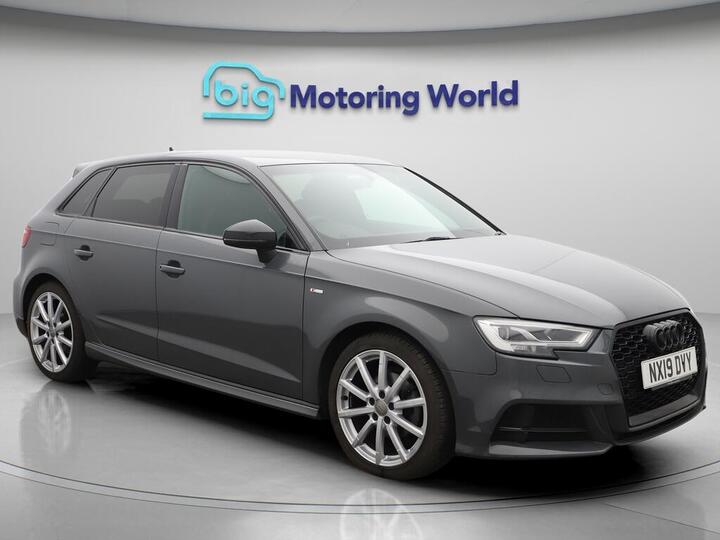 Audi A3 1.0 TFSI 30 Black Edition Sportback S Tronic Euro 6 (s/s) 5dr