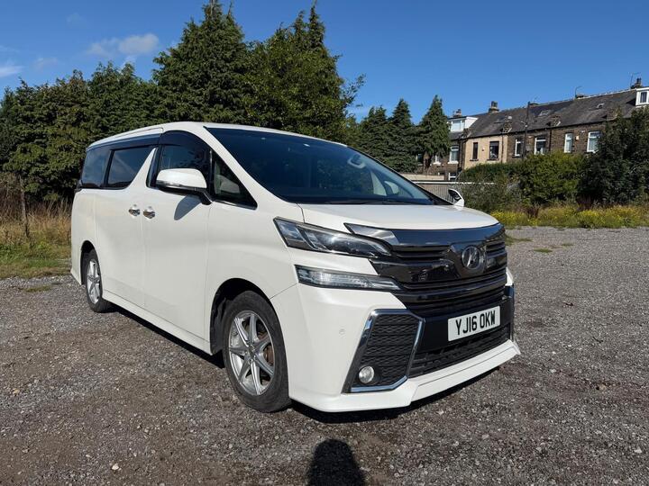 Toyota Alphard Vellfire 2.5 Auto (7 Seats) Luxury Ulez