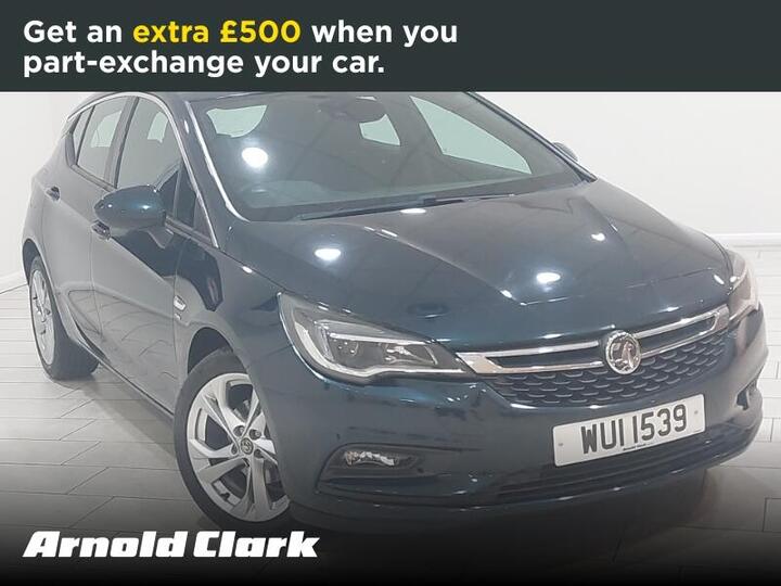 Vauxhall Astra 1.4i Turbo SRi Nav Auto Euro 6 (s/s) 5dr