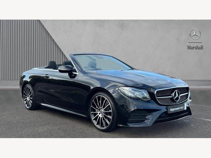 Mercedes-Benz E Class 2.0 E350 AMG Line (Premium Plus) Cabriolet G-Tronic+ Euro 6 (s/s) 2dr Mercedes-Benz E Class 2.0 E350 AMG Line (Premium Plus) Cabriolet G-Tronic+ Euro 6 (s/s) 2dr