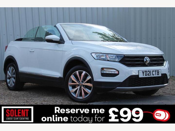 Volkswagen T-Roc 1.5 TSI EVO Design Cabriolet DSG Euro 6 (s/s) 2dr Volkswagen T-Roc 1.5 TSI EVO Design Cabriolet DSG Euro 6 (s/s) 2dr