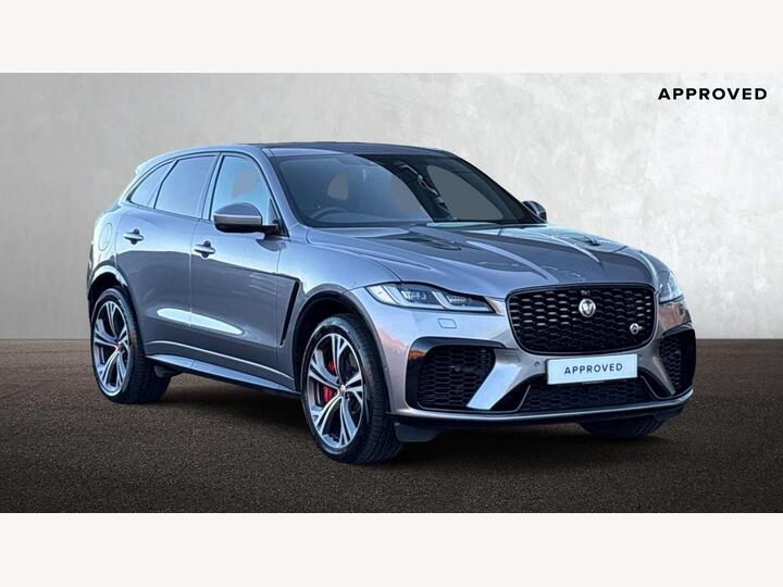 Jaguar F-PACE 5.0 P550 V8 SVR Quickshift AWD Euro 6 (s/s) 5dr