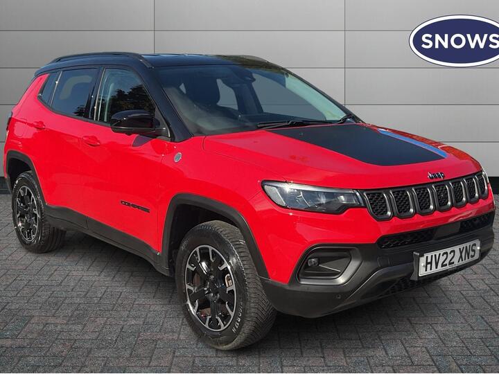 Jeep Compass 1.3 GSE T4 11.4kWh Trailhawk Auto 4xe Euro 6 (s/s) 5dr Jeep Compass 1.3 GSE T4 11.4kWh Trailhawk Auto 4xe Euro 6 (s/s) 5dr