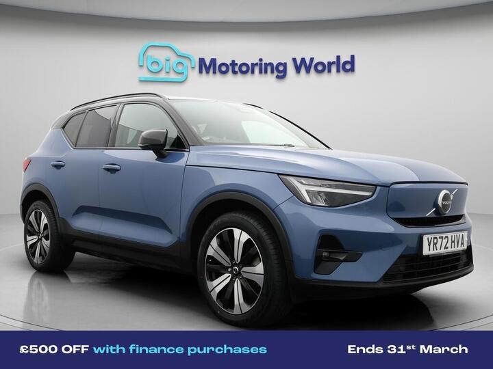 Volvo XC40 Recharge 69kWh Plus Auto 5dr