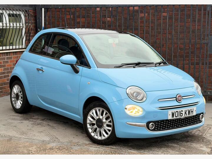 Fiat 500 1.2 Lounge Euro 6 (s/s) 3dr