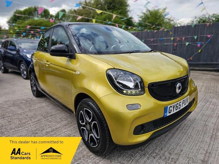 Smart ForFour 0.9T Prime (Premium) Euro 6 (s/s) 5dr Smart ForFour 0.9T Prime (Premium) Euro 6 (s/s) 5dr