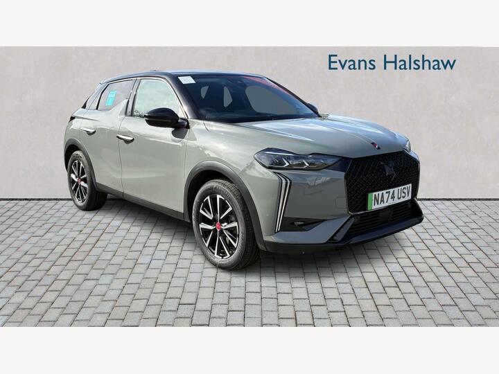 DS AUTOMOBILES DS 3 ELECTRIC HATCHBACK E-TENSE 54kWh Performance Line Auto 5dr (7.4kW Charger) DS AUTOMOBILES DS 3 ELECTRIC HATCHBACK E-TENSE 54kWh Performance Line Auto 5dr (7.4kW Charger)