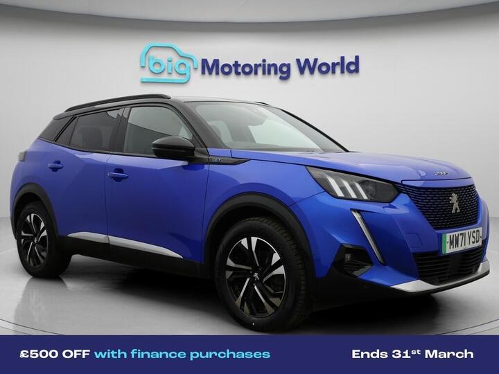 Peugeot E-2008 50kWh GT Auto 5dr