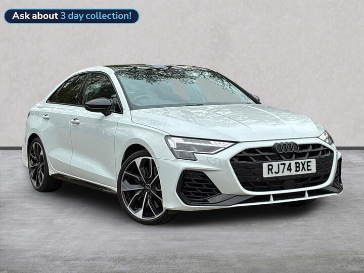 Audi A3 2.0 TFSI Black Edition S Tronic Quattro Euro 6 (s/s) 4dr