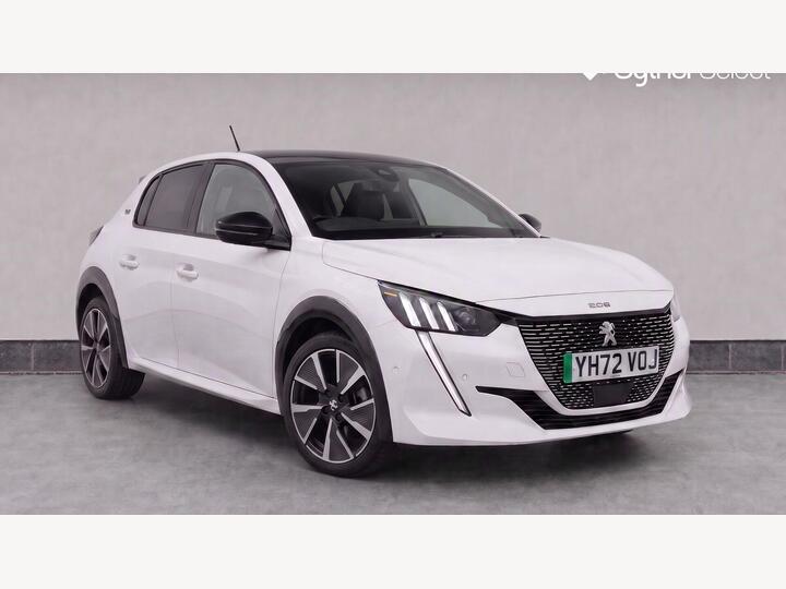Peugeot E-208 50kWh GT Premium Auto 5dr (7kW Charger)