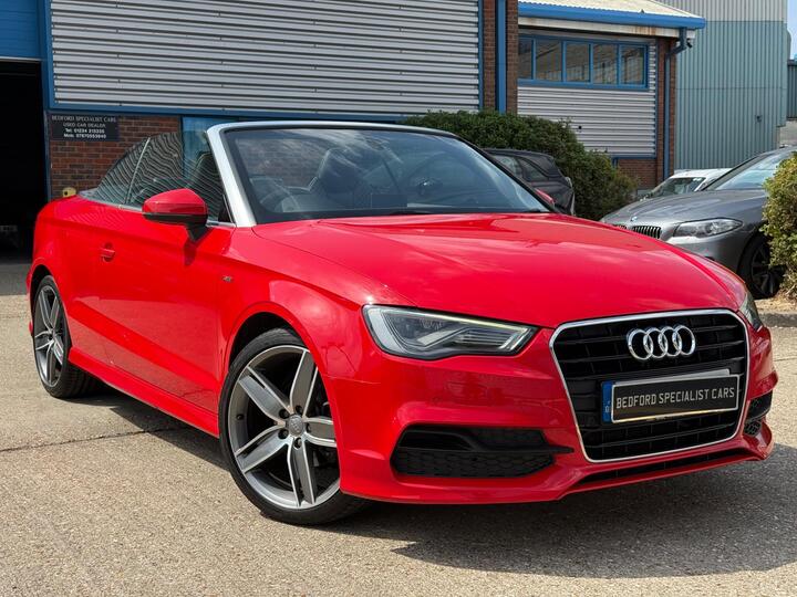 Audi A3 Cabriolet 1.4 TFSI CoD S Line S Tronic Euro 6 (s/s) 2dr Audi A3 Cabriolet 1.4 TFSI CoD S Line S Tronic Euro 6 (s/s) 2dr