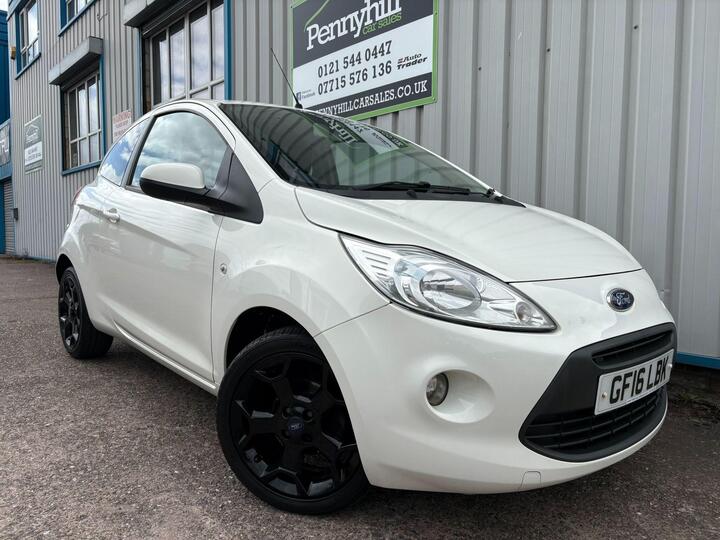 Ford Ka 1.2 Zetec White Edition Euro 6 (s/s) 3dr