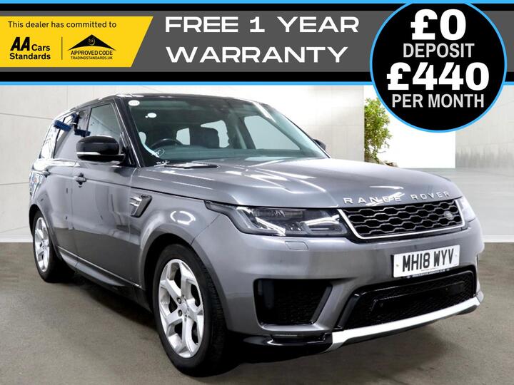 Land Rover RANGE ROVER SPORT 3.0 SD V6 HSE Auto 4WD Euro 6 (s/s) 5dr