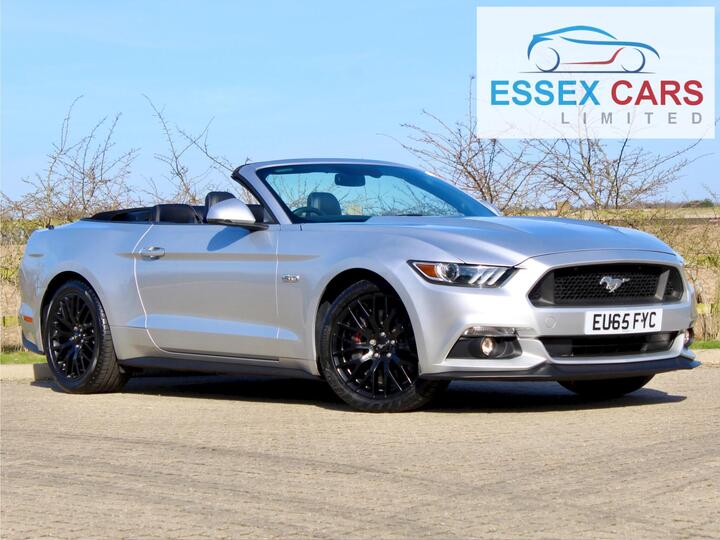 Ford Mustang 5.0 V8 GT Convertible 2dr Petrol SelShift Euro 6 (416 Bhp)