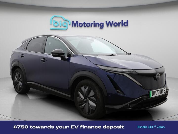 Nissan ARIYA 87kWh Evolve Auto 5dr 22kW Charger