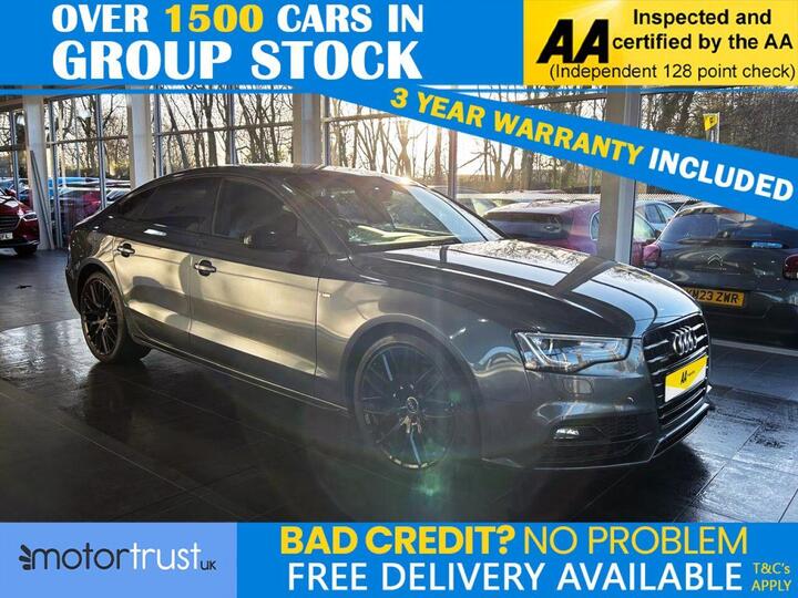 Audi A5 2.0 TDI Black Edition Plus Sportback S Tronic Quattro Euro 6 (s/s) 5dr
