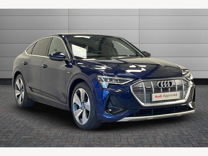 Audi E-tron 50 S Line Sportback Auto Quattro 5dr 71.2kWh (11kW Charger)
