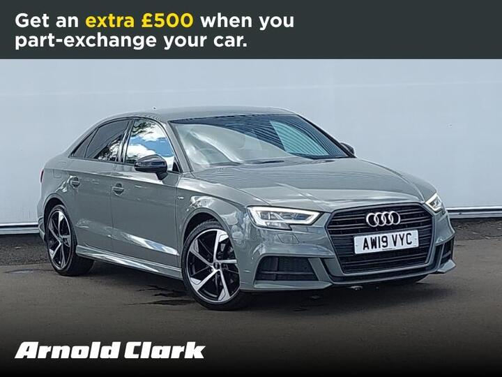Audi A3 1.6 TDI 30 Black Edition S Tronic Euro 6 (s/s) 4dr