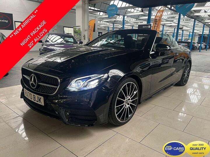 Mercedes-Benz E Class 2.0 E350 AMG Line (Premium Plus) Cabriolet G-Tronic+ Euro 6 (s/s) 2dr