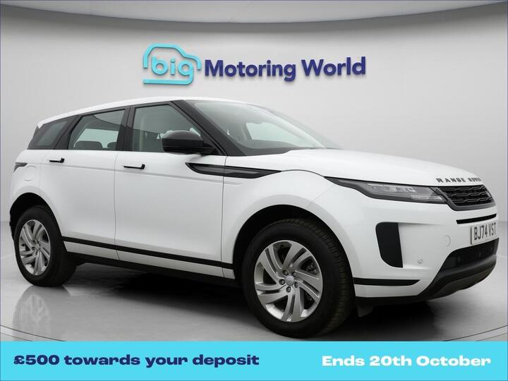 Land Rover Range Rover Evoque 1.5 P270e 12.17kWh S Auto 4WD Euro 6 (s/s) 5dr