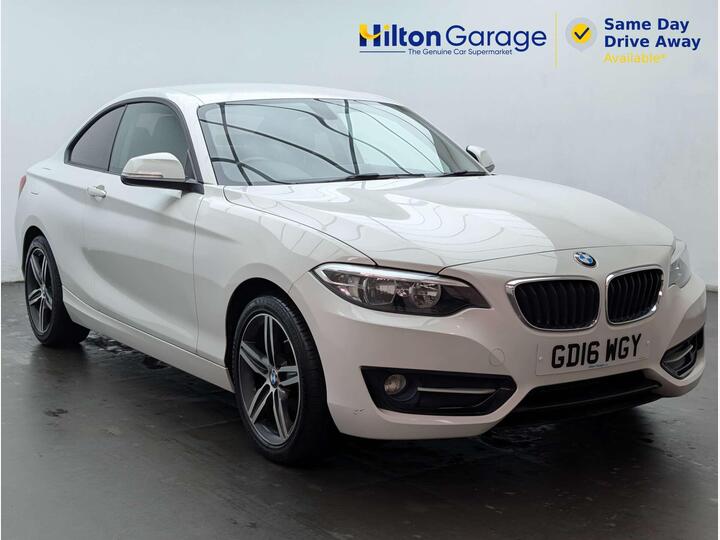BMW 2 SERIES 2.0 218d Sport Auto Euro 6 (s/s) 2dr