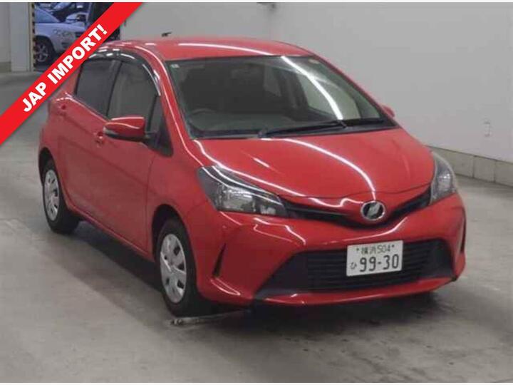 Toyota VITZ 1.0 Automatic Petrol Hatchback Red 5dr AUTOMATIC/ IDEAL NEW DRIVER CAR