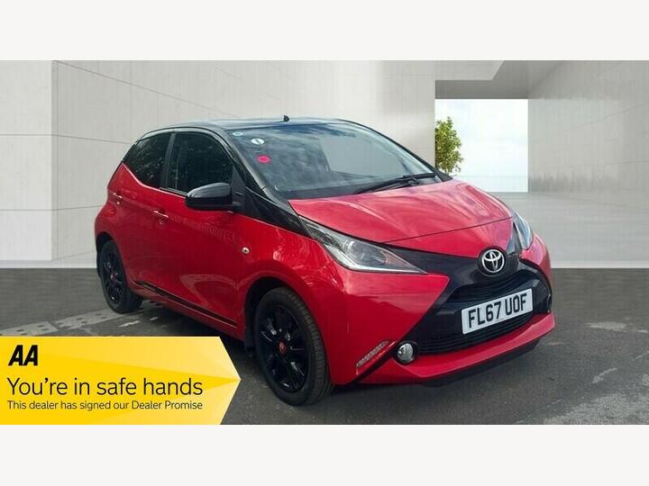 Toyota AYGO 1.0 VVT-i X-cite 4 Red Bi-Tone Euro 6 5dr (Safety Sense)