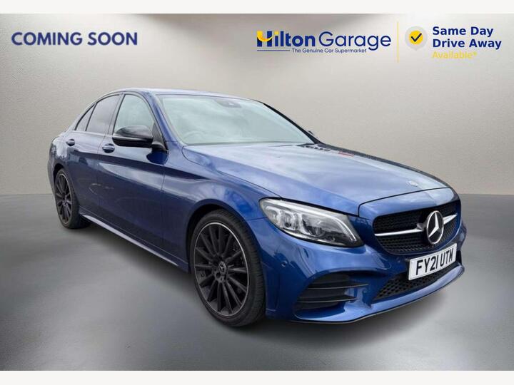 Mercedes-Benz C-CLASS 2.0 C220d AMG Line Night Edition (Premium) G-Tronic+ Euro 6 (s/s) 4dr