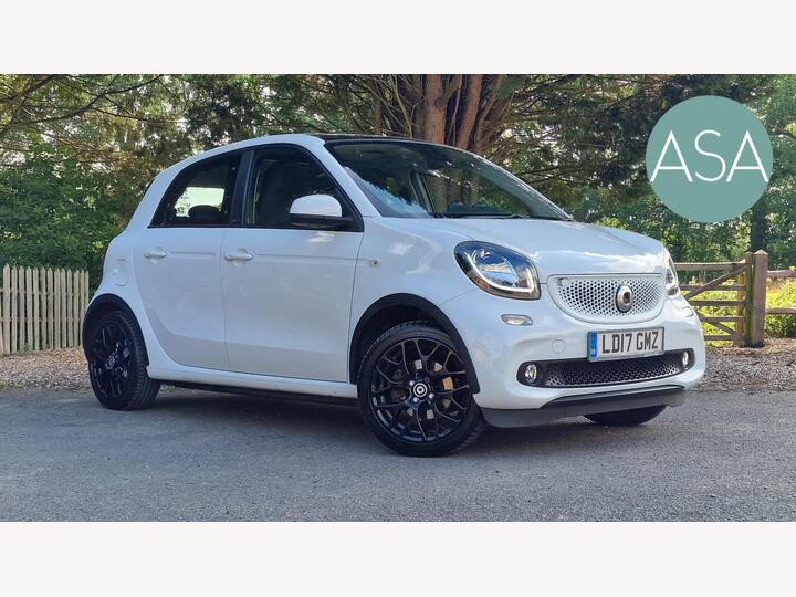 Smart Forfour 0.9T Prime Sport (Premium Plus) Twinamic Euro 6 (s/s) 5dr