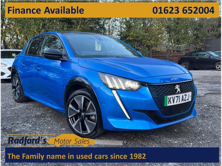Peugeot E-208 50kWh GT Auto 5dr