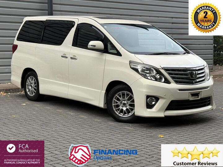 Toyota Alphard Premium Leather Seats, 2013 White