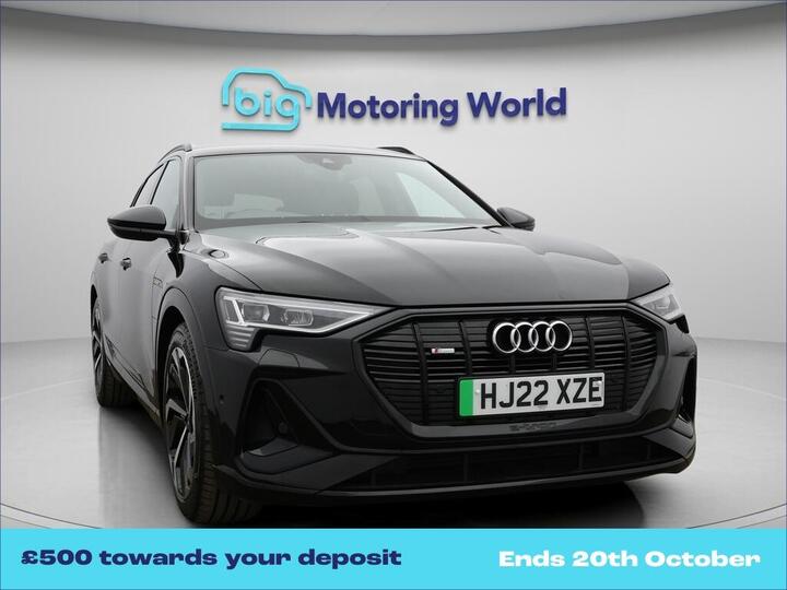 Audi E-tron 50 Black Edition Auto Quattro 5dr 71.2kWh (11kW Charger)