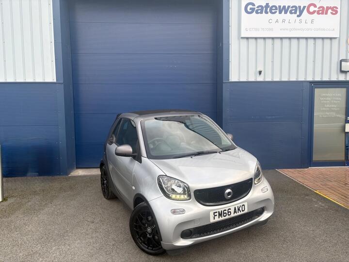 Smart Fortwo 1.0 Prime Sport (Premium) Cabriolet Euro 6 (s/s) 2dr Smart Fortwo 1.0 Prime Sport (Premium) Cabriolet Euro 6 (s/s) 2dr