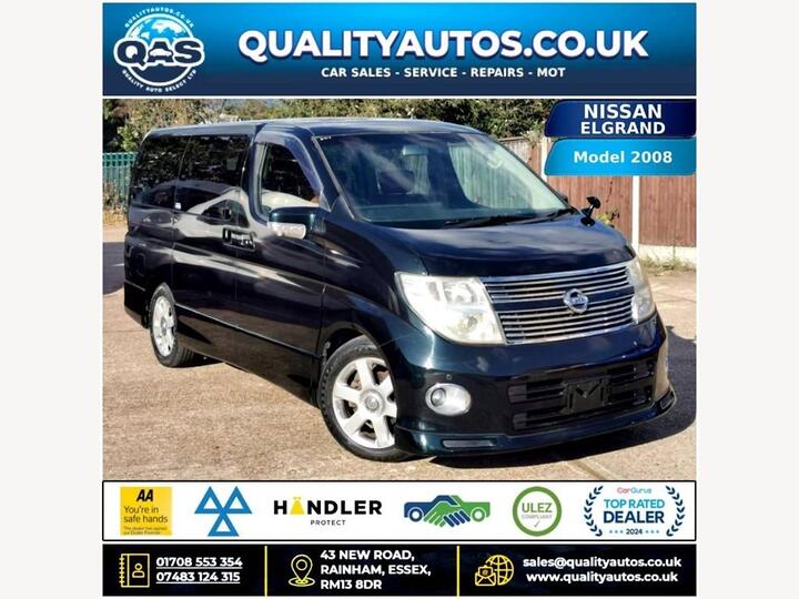 Nissan Elgrand NISSAN ELGRAND 3.5 AUTO  8 SEAT, FRESH IMPORT,VERIFIED MILES, FINANCE AVAIL