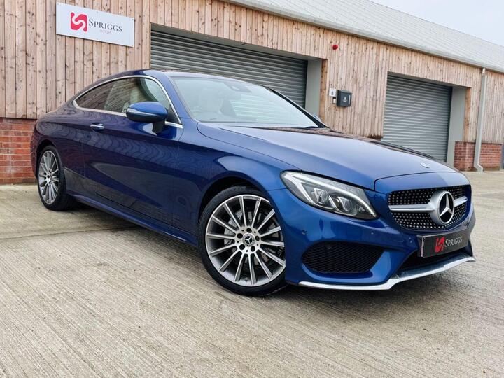 Mercedes-Benz C-CLASS 2.0 C200 AMG Line (Premium) G-Tronic+ Euro 6 (s/s) 2dr