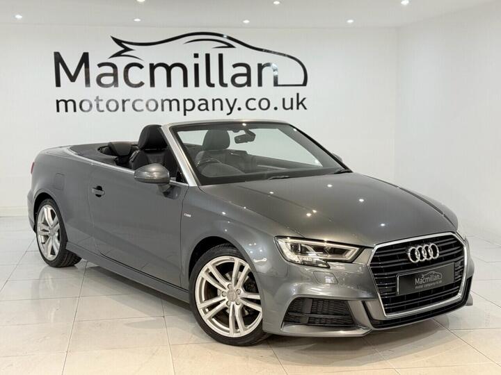 Audi A3 CABRIOLET 2.0 TDI S Line S Tronic Auto 6Spd Euro 6 (s/s) 2dr