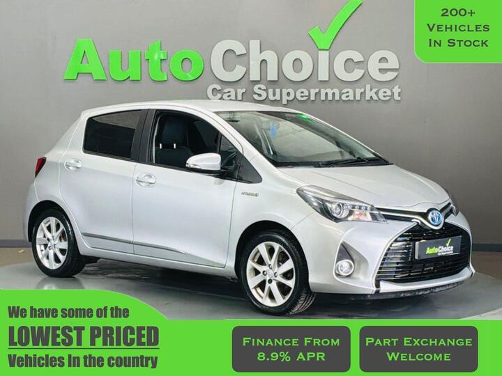 Toyota YARIS 1.5 VVT-h Excel E-CVT Euro 6 5dr (15in Alloy)