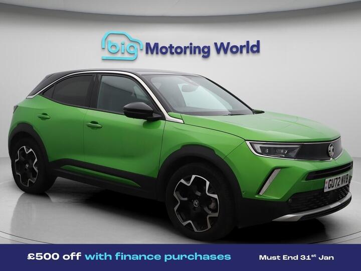 Vauxhall Mokka Electric 50kWh Ultimate Auto 5dr Vauxhall Mokka Electric 50kWh Ultimate Auto 5dr