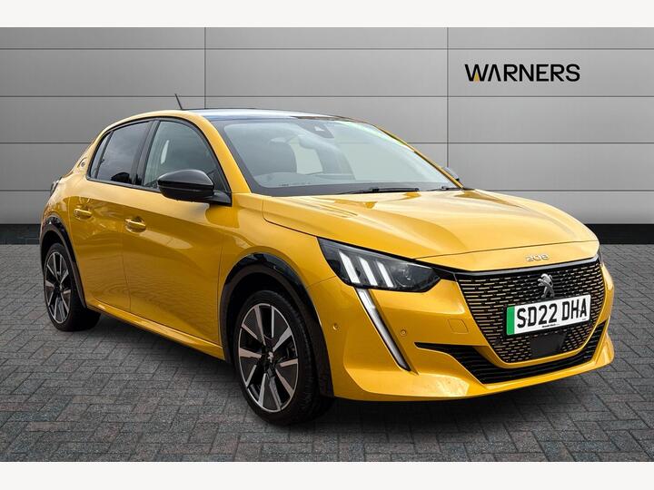 Peugeot 208 50kWh GT Auto 5dr (7kW Charger) Peugeot 208 50kWh GT Auto 5dr (7kW Charger)
