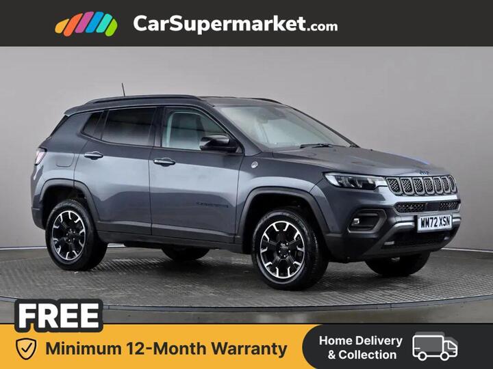 Jeep Compass 1.3 GSE T4 11.4kWh Trailhawk Auto 4xe Euro 6 (s/s) 5dr Jeep Compass 1.3 GSE T4 11.4kWh Trailhawk Auto 4xe Euro 6 (s/s) 5dr