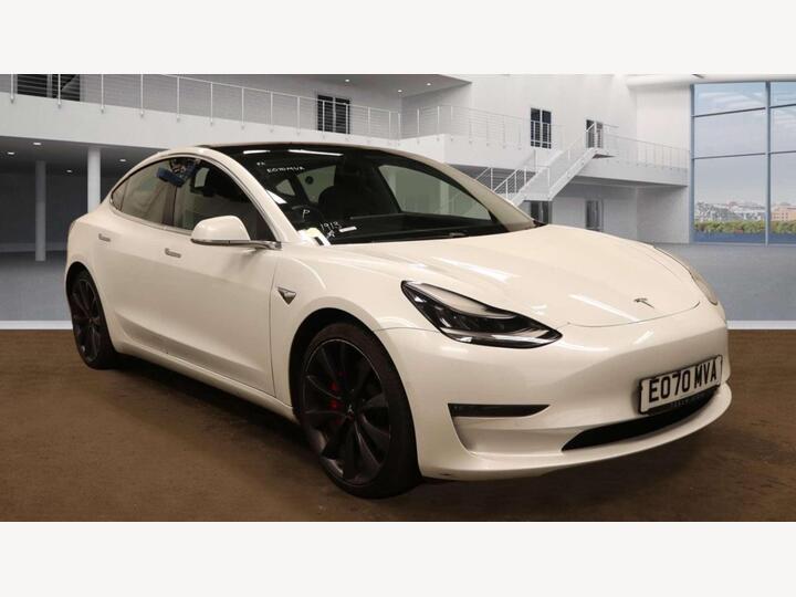 Tesla MODEL 3 (Dual Motor) Performance Auto 4WDE 4dr (Performance Upgrade)