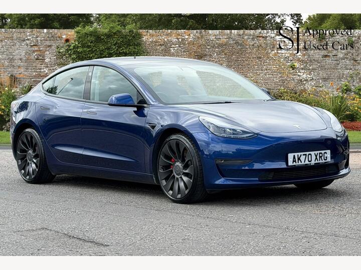 Tesla Model 3 (Dual Motor) Performance Auto 4WDE 4dr (Performance Upgrade)