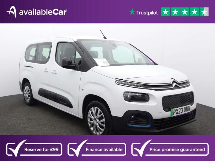 Citroen E-Berlingo 50kWh Feel XL Auto 5dr (7.4kW Charger) Citroen E-Berlingo 50kWh Feel XL Auto 5dr (7.4kW Charger)