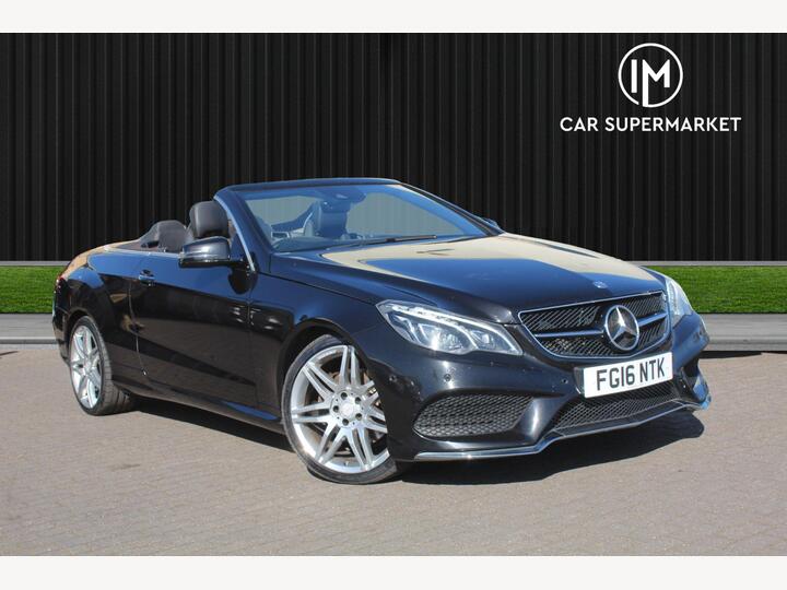 Mercedes-Benz E Class 3.0 E350d V6 AMG Line Edition (Premium) Cabriolet G-Tronic+ Euro 6 (s/s) 2dr