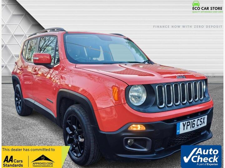 Jeep RENEGADE 1.6 MultiJetII Longitude Euro 6 (s/s) 5dr