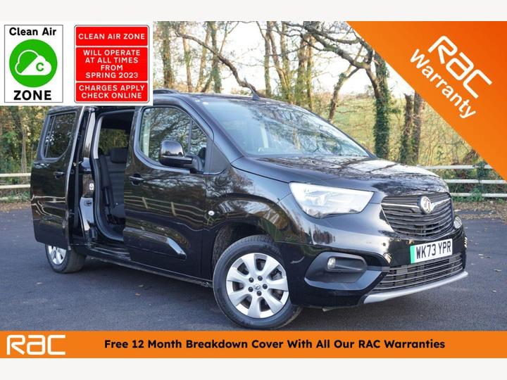 Vauxhall Combo-e Life 50kWh Ultimate XL MPV Auto 5dr (7 Seat 7.4kW Charger)