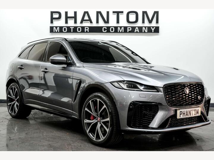 Jaguar F-PACE 5.0 P550 V8 SVR Quickshift AWD Euro 6 (s/s) 5dr Jaguar F-PACE 5.0 P550 V8 SVR Quickshift AWD Euro 6 (s/s) 5dr