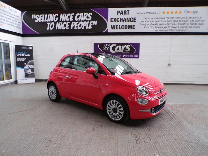 Fiat 500 1.2 Lounge Euro 6 (s/s) 3dr