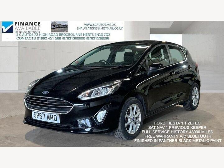 Ford Fiesta 1.1 Ti-VCT Zetec Euro 6 (s/s) 5dr